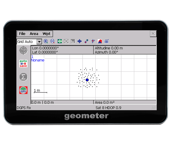 GeoMeter – misurazione GPS di precisione dell aree margini